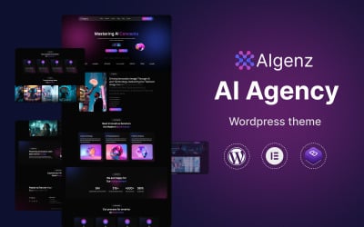 AIgenz - тема WordPress для агенції зі штучним інтелектом