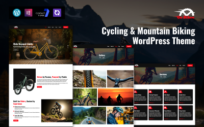 GoBikee – Tema de WordPress para ciclismo y ciclismo de montaña