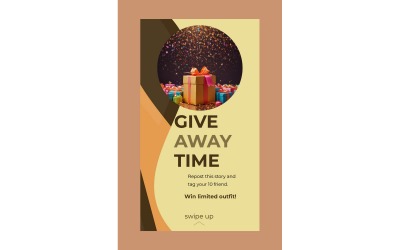 Instagram Stories Give Away Time