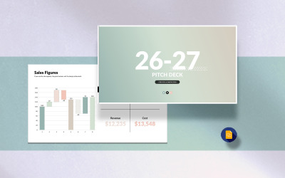 Шаблон слайдів Google для презентації Pitch Deck