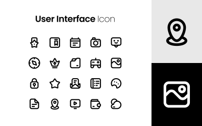 User Interface Outline Icon