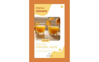 Histoires Instagram Obtenez notre jus original