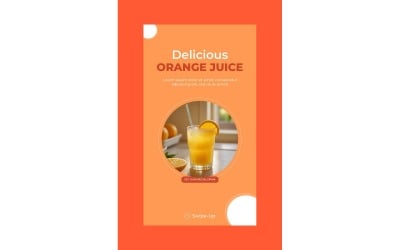 Instagram Stories Delicious Orange Juice