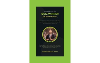 Instagram Stories Quiz Winner