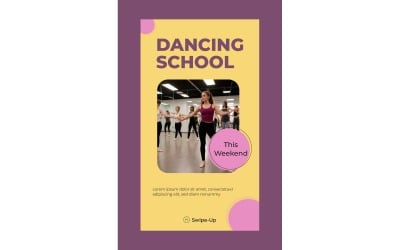 Instagram Stories Dancing School Vol.2