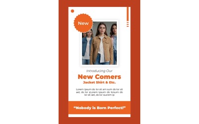 Storie di Instagram - Giacca e camicie New Comers