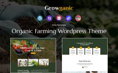 Growganic - Organic Farming WordPress theme
