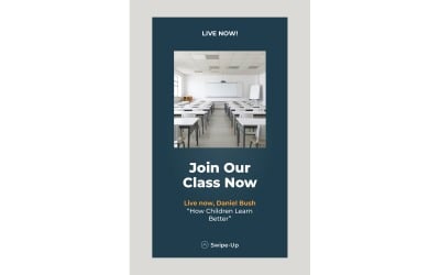 Instagram Stories Join Our Class Now