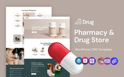 Tema Elementor de WordPress para farmacias y droguerías