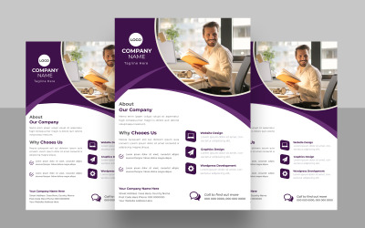 Digital Marketing Agency Flyer Template Ver-8