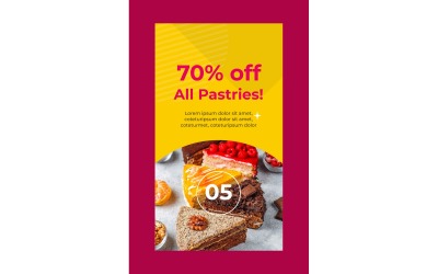 Instagram Hikayeleri Tüm Pastalarda %70 İNDİRİM