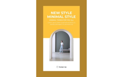 Nuovo stile minimale per le storie di Instagram