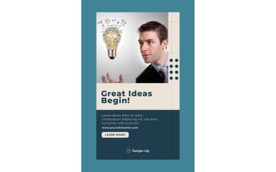 Instagram Stories Great Ideas Begin