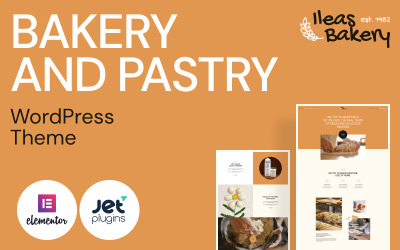 Bakery and Pastry - Ileas Bakery WordPress Teması