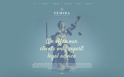 Femida WordPress Teması