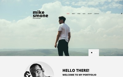 Mike Smone-摄影师作品集现代Joomla模板