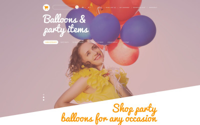 PrestaShop motiv Party Stuff