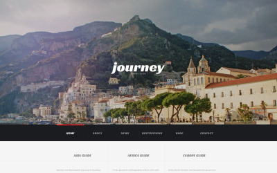 Responsive Seyahat Firması Wordpress #54044