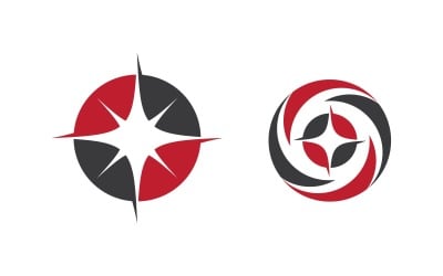 Modelo de design de ilustração de logotipo de conceito de velocidade mais rápida v3.10