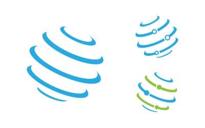 Illustrazione vettoriale del logo dell&amp;#39;icona del servizio di consegna di viaggi v.5