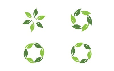 Tree leaf ecology nature  Healthy vegan concept element v4.11