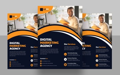 Digital Marketing Agency Flyer Template Ver-15