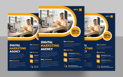 Digital Marketing Agency Flyer Template Ver-17