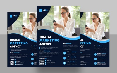 Digital Marketing Agency Flyer Template Ver-19