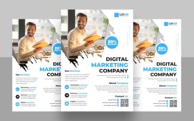 Digital Marketing Agency Flyer Template Ver-23
