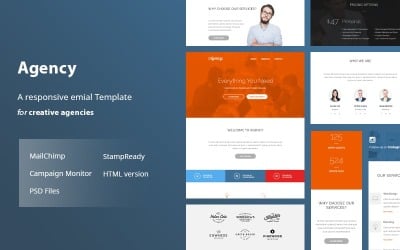 Agentur – Responsive E-Mail-Vorlage