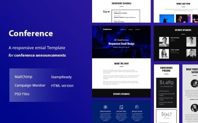 Conference - Responsive Email Template