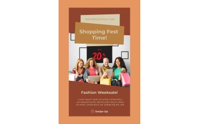 Instagram Stories Fashion Week Sale Vol.2