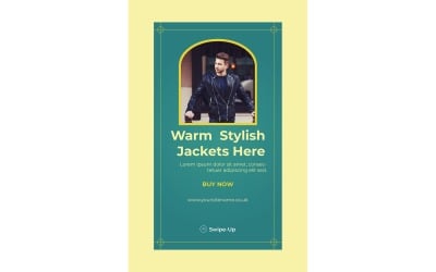 Instagram Stories Warm Stylish Jackets