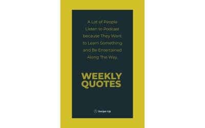 Instagram Stories Weekly Quotes