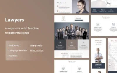 Lawyers Responsive Email Template