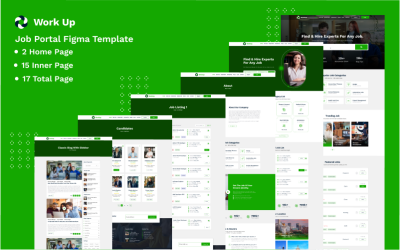 Workup – Modèle Figma d&amp;#39;offre d&amp;#39;emploi créative