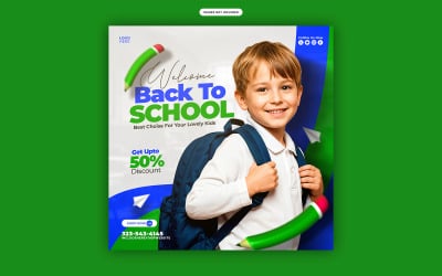 Chalkboard Style Back to School Templates