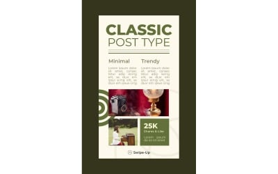 Instagram Stories Classic Post Type Vol.2