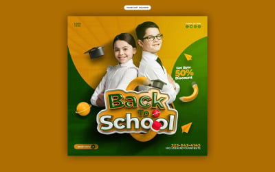 Back to School Announcement Templates