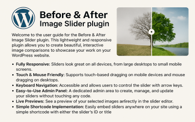 Before & After Image Slider plugin