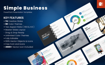 Modelli semplici per presentazioni aziendali in PowerPoint