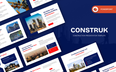 Construk - Шаблон PowerPoint про будівництво