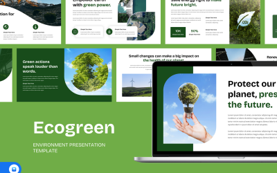 Ecogreen - Umwelt-Keynote-Vorlage