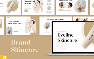 Eveline - Brand Skincare Google Slide Template