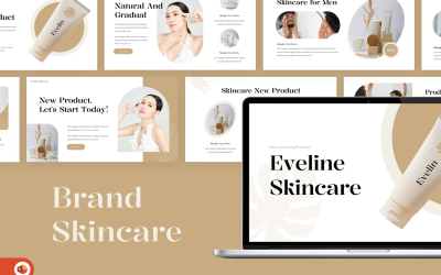 Eveline - Brand Skincare PowerPoint Template