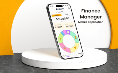 Famono – Finans takibi için Mobil Uygulama Kullanıcı Arayüzü Şablonu