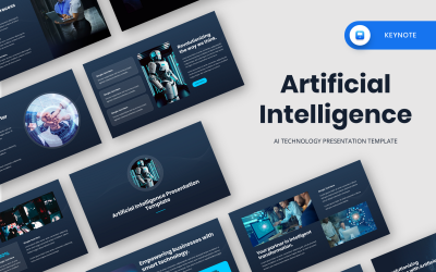 Keynote-Vorlage für künstliche Intelligenz