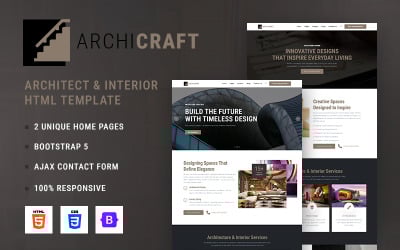 ArchiCraft | Architecture &amp;amp; Interior Design HTML5 Template