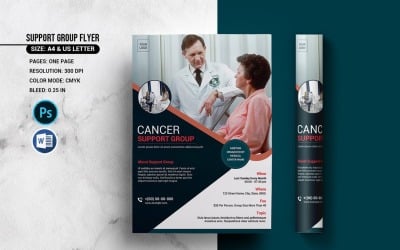 Medical Support Group Flyer Template