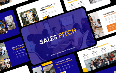 Sales Pitch Marketing Presentation Powerpoint